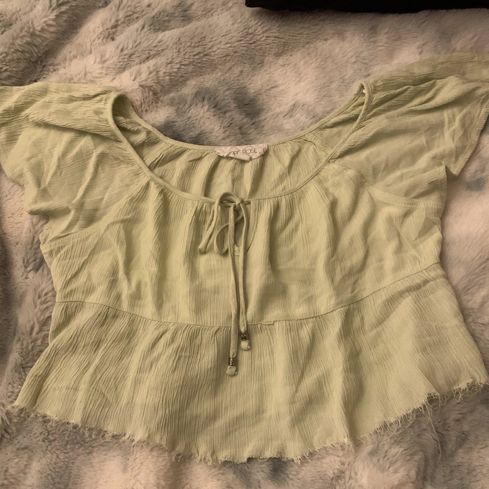 fairy grunge crop top